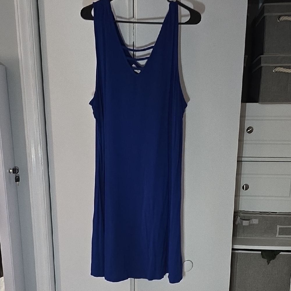 Maurice's Blue Sleeveless Dress